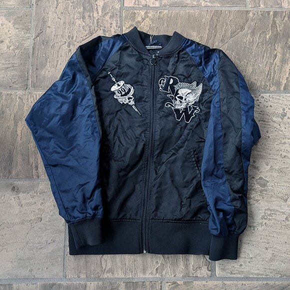 Rocawear Other - Rocawear Y2K Satin Bomber Jacket (SIZE: M)